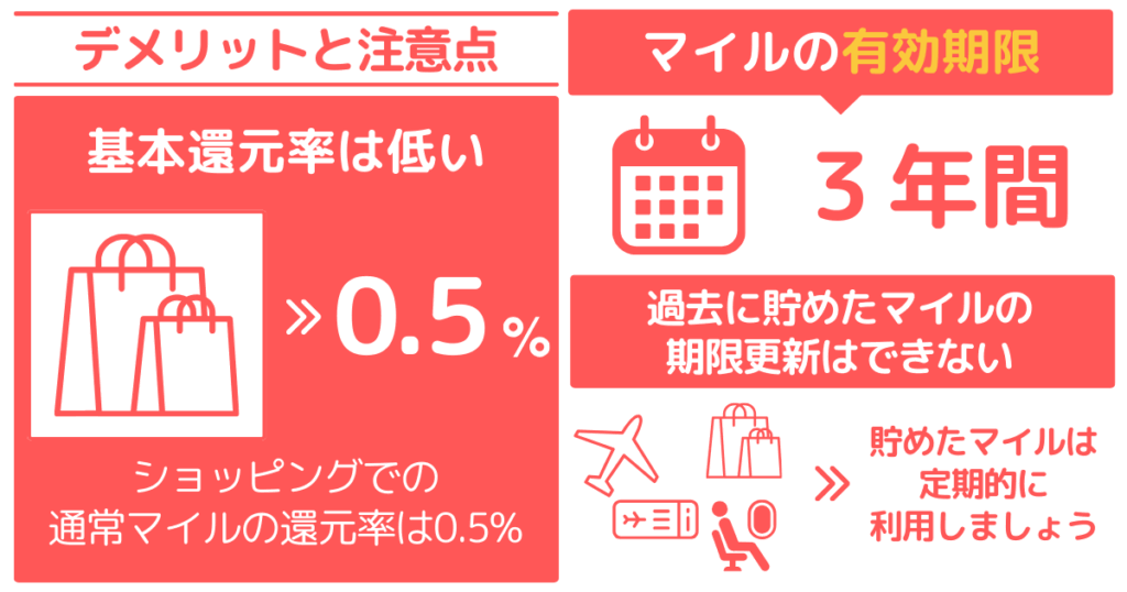 JALカードのデメリットと注意点